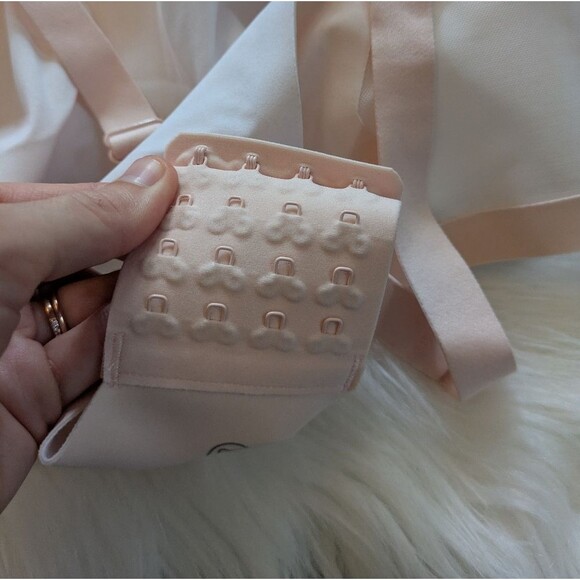 Honeylove Pink Blush Mesh CrossOver Bra Seamless Wireless Size 1X 40D/C - Picture 5 of 6